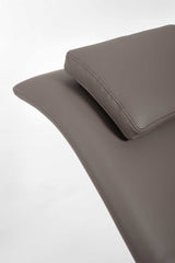 Bizzotto Chaise Longue Vermont Pu Paloma Grigio