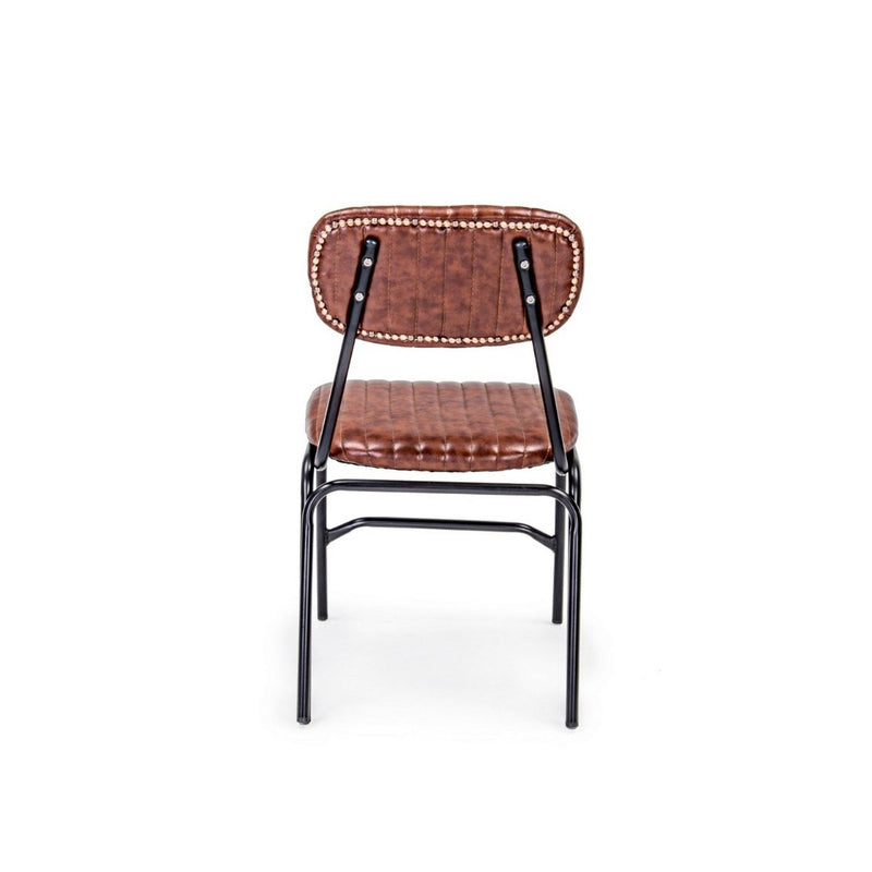 Bizzotto Silla Debbie Naranja Oscuro Vintage