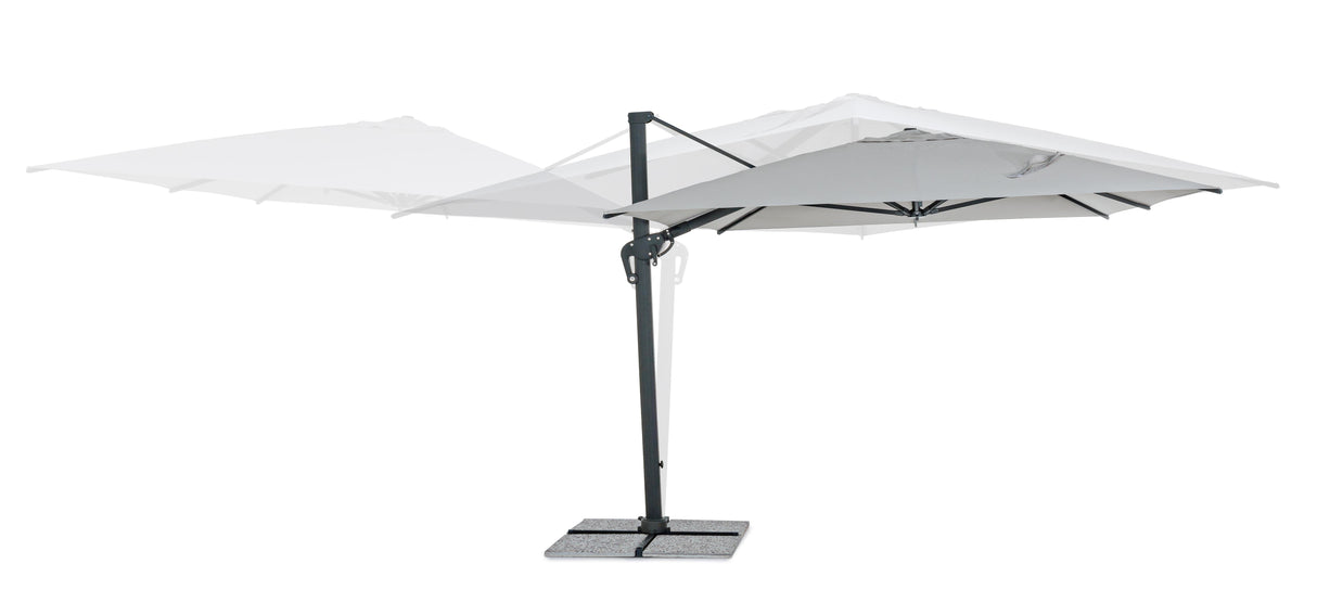 bizzotto bizzotto ombrellone braccio ines 3 x 4 mt antracite grigio ean 8051836269712