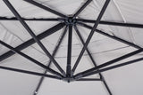 bizzotto bizzotto ombrellone braccio ines 4 x 4 mt antracite grigio ean 8051836269729