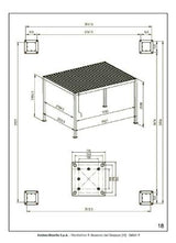 bizzotto bizzotto pergola ocean 3 x 4 mt antracite ean 8051836466883
