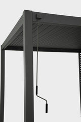 bizzotto bizzotto pergola ocean 3 x 4 mt antracite ean 8051836466883