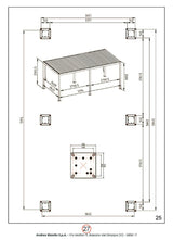 bizzotto bizzotto pergola ocean 36 x 6 mt antracite ean 8051836479999