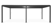 Bizzotto Ocean Pérgola Bioclimática Antracita Aluminio 360×720 cm
