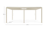 bizzotto bizzotto pergola ocean 36 x 6 mt seta ean 8051836687615
