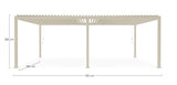 bizzotto bizzotto pergola ocean 36 x 72 mt seta ean 8051836687622