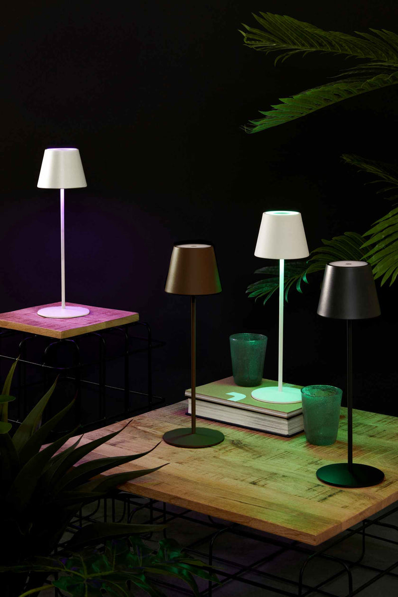 bizzotto bizzotto lampada tavolo etna h 38 cm led bianco ean 8051836453548