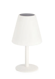 Bizzotto Lámpara de Mesa Solar Led H 36 Cm Blanco