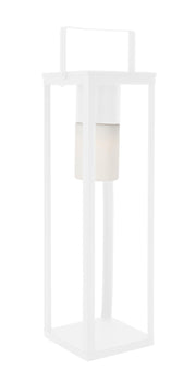 Bizzotto Lampada Solar Led H 75 Cm con Manico Quadrata Bianco