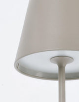 bizzotto bizzotto lampada tavolo etna h 38 cm led tortora ean 8051836469297