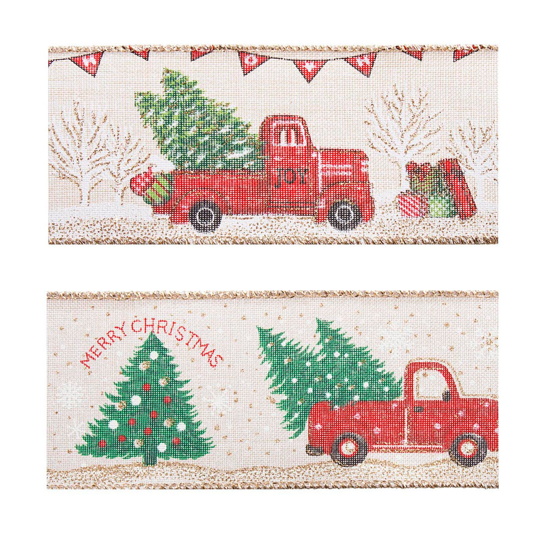 Bizzotto Nastro Truck 4M Ass. Decorazioni Natalizie 1 Pz