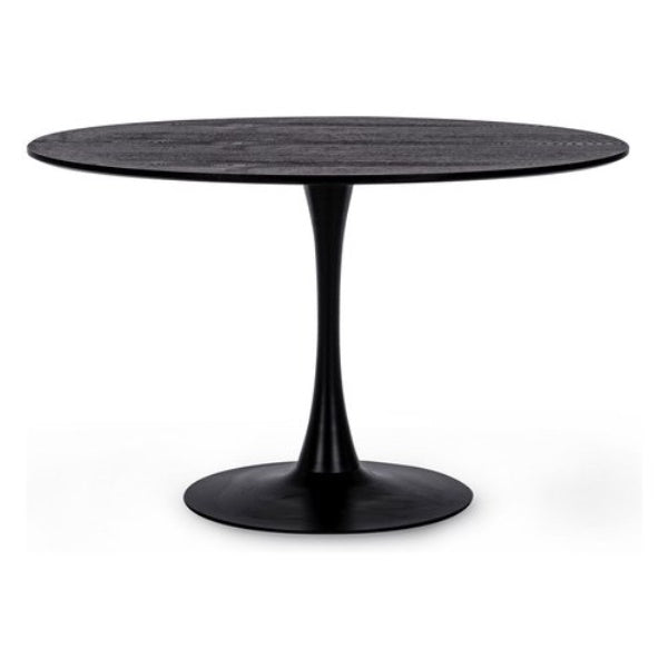 Bizzotto Mesa Bloom Redonda d 120 Cm Negro