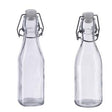 regalo italiano regalo italiano bottiglia vetro con tappo ermetico ass 250 ml h 20 cm trasparente 1 pz ean 8057586000568