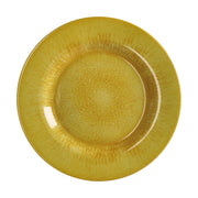Ad Trend Plato Llano Melamina D 28 Cm H 3 Cm Amarillo