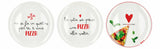 regalo italiano regalo italiano piatto pizza melamina ass d 33 cm h 2 cm bianco 1 pz ean 8057586035256