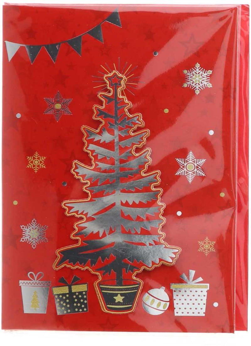 Ad Trend Tarjeta de Felicitación Navideña Musical con Sobre 15 x 20 Cm Variado 1 Uds