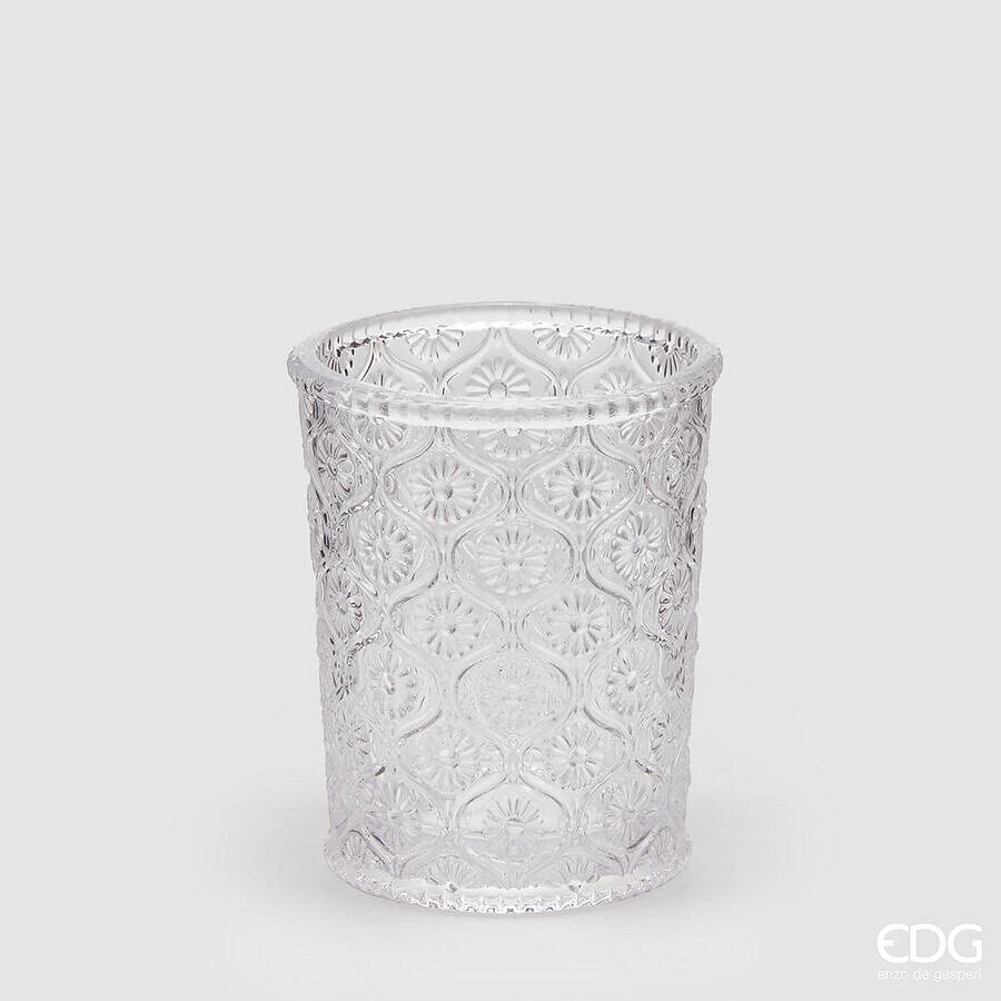 EDG Enzo De Gasperi Vaso Deco H10 D8 Natural Transparente