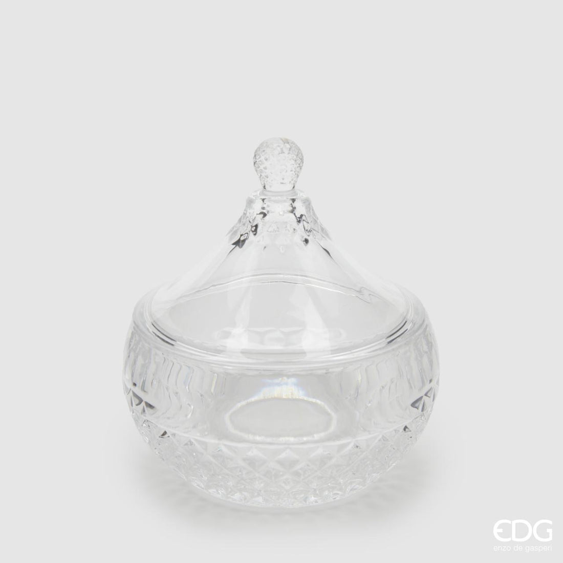 EDG Enzo De Gasperi Contenedor Copa Bomba H16 D12 Natural Transparente