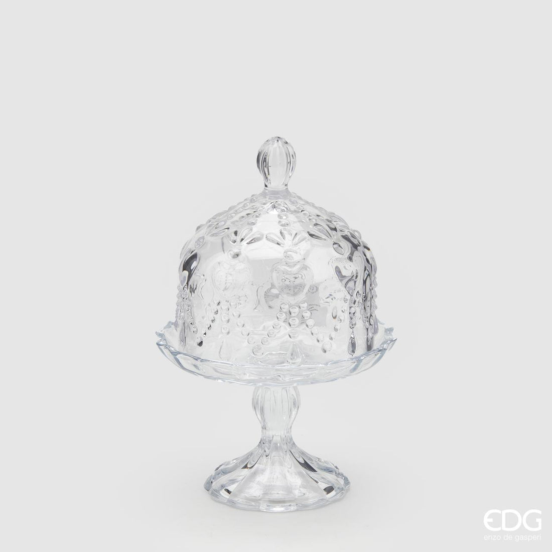EDG Enzo De Gasperi Alzata Liberty con Cúpula H20 D13,5 Natural Transparente