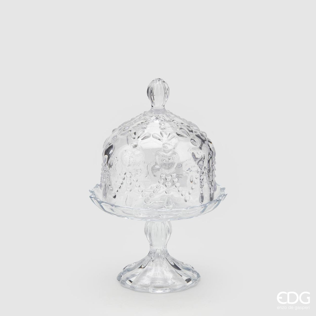 EDG Enzo De Gasperi Alzata Liberty con Cúpula H20 D13,5 Natural Transparente