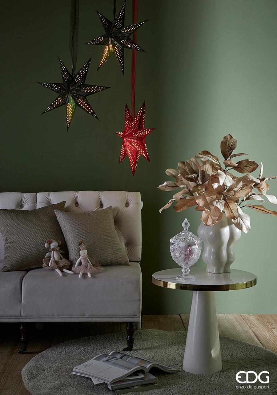 EDG Enzo De Gasperi Recipiente Copa H29 D15 Natural Transparente