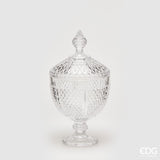 EDG Enzo De Gasperi Recipiente Copa H29 D15 Natural Transparente