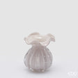 edg enzo de gasperi edg enzo de gasperi vaso sacchetto h 12 cm d 10 cm vetro mauve ean 8059824337634