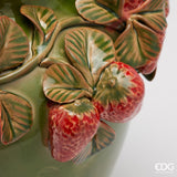 edg enzo de gasperi vaso freaky fragole anfora h 265 cm d 27 cm ceramica waterproof green red ean 8059824465283