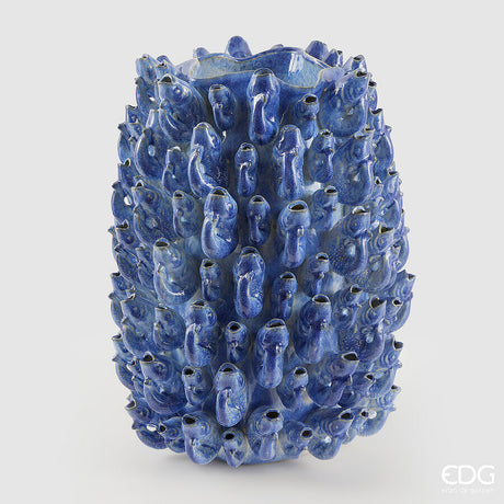 edg enzo de gasperi edg enzo de gasperi vaso chakra pesci h 47 cm d 36 cm waterproof blue ean 8059824515018