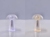 regalo italiano regalo italiano minilampada fungo da tavola ass d 85 cm h 12 cm trasparente 1 pz ean 8057586125025