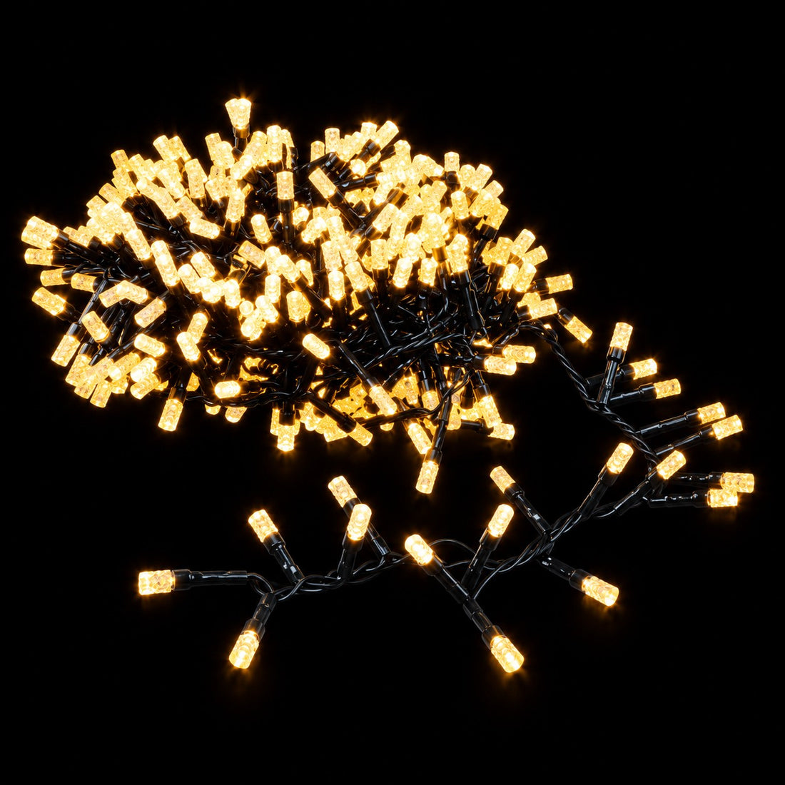 Ad Trend Cadena Luminosa 1000 LED Blanco Cálido para Exterior con Temporizador y Controlador 19,98 m – Luces de Navidad