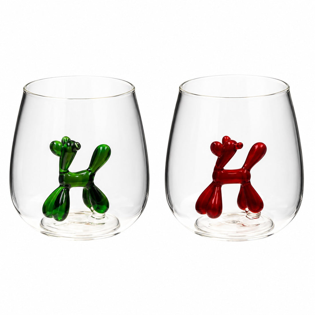 Ad Trend Vaso Navideño en Cristal 400 ml con Figura 3D Surtida 1 Uds – Idea de Regalo Navidad