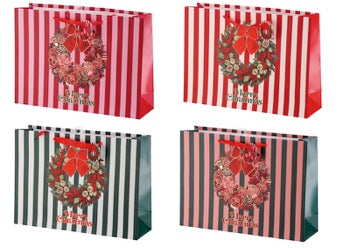 Bolsa Regalo Navideña en Papel Ad Trend Surtida 42x12xH31 cm 1 Ud – Bolsita para Confecci​ones de Regalo de Navidad