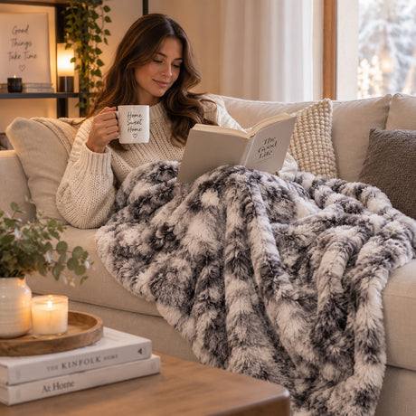 Ad Trend Manta en Tejido Bladi Ass. 130x160 cm 1 Ud – Idea de Regalo Navidad