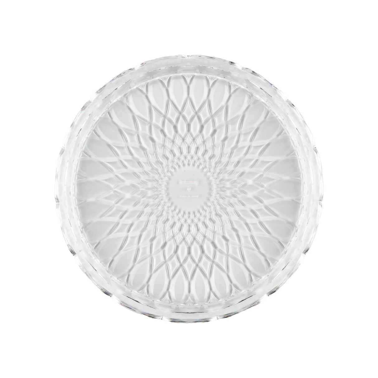 guzzini guzzini vassoio tondo piccolo vanity bio based d 30 cm trasparente ean 8008392395515