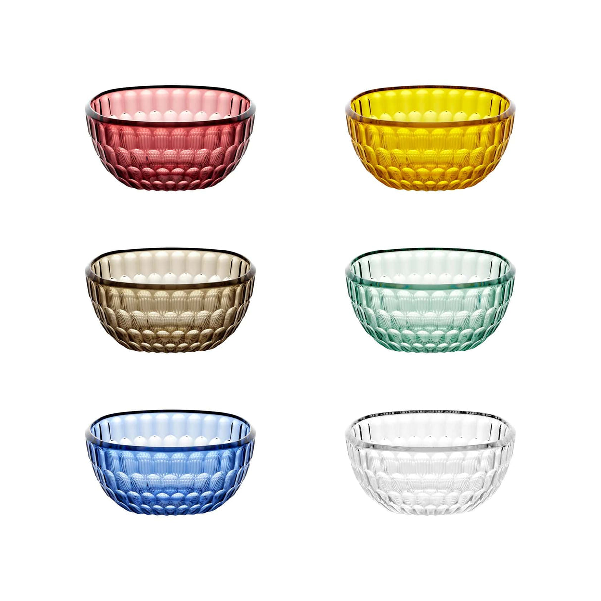 guzzini guzzini set 6 ciotoline vanity d 12 cm multicolor ean 8008392395652