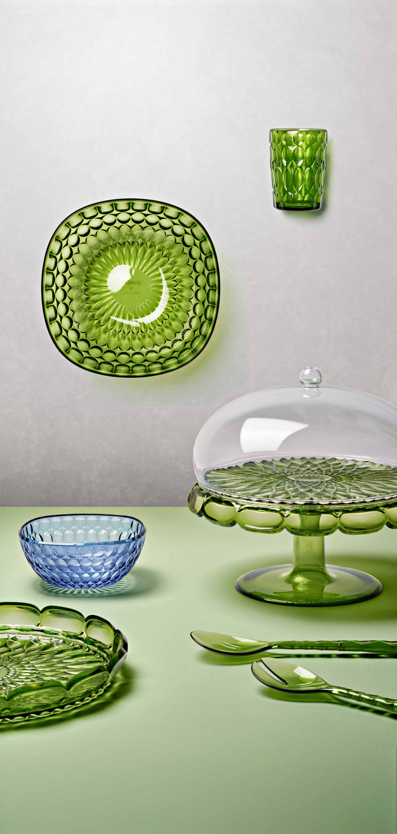 guzzini guzzini contenitore d 25 cm vanity bio based azzurro mare ean 8008392391777