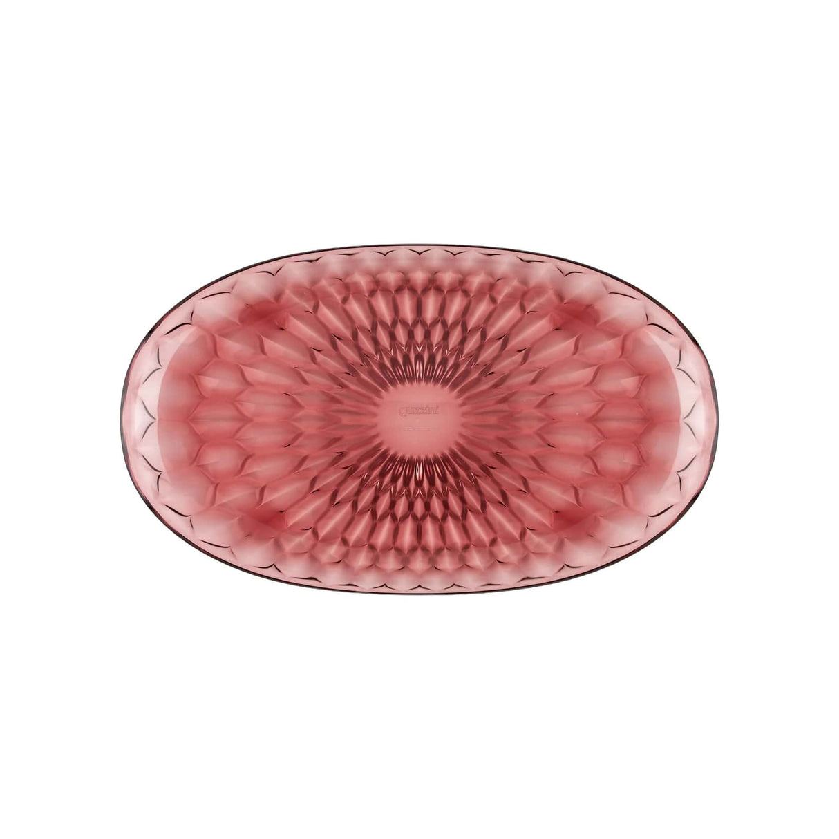 GUZZINI Bandeja Redonda Ovalada Vanity Bio-Based D 36 Cm Malva
