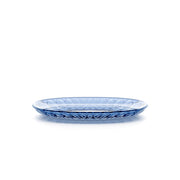GUZZINI Bandeja Ovalada Pequeña Vanity Bio-Based 32 x 19,5 Cm Azul