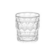 GUZZINI Vaso Bajo Decorado 3 Vanity Bio-Based D 8,5 Cm 360 Cc Transparente