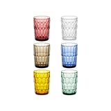 guzzini guzzini set 6 bicchieri alti vanity d 86 cm h 118 cm multicolor ean 8008392396116