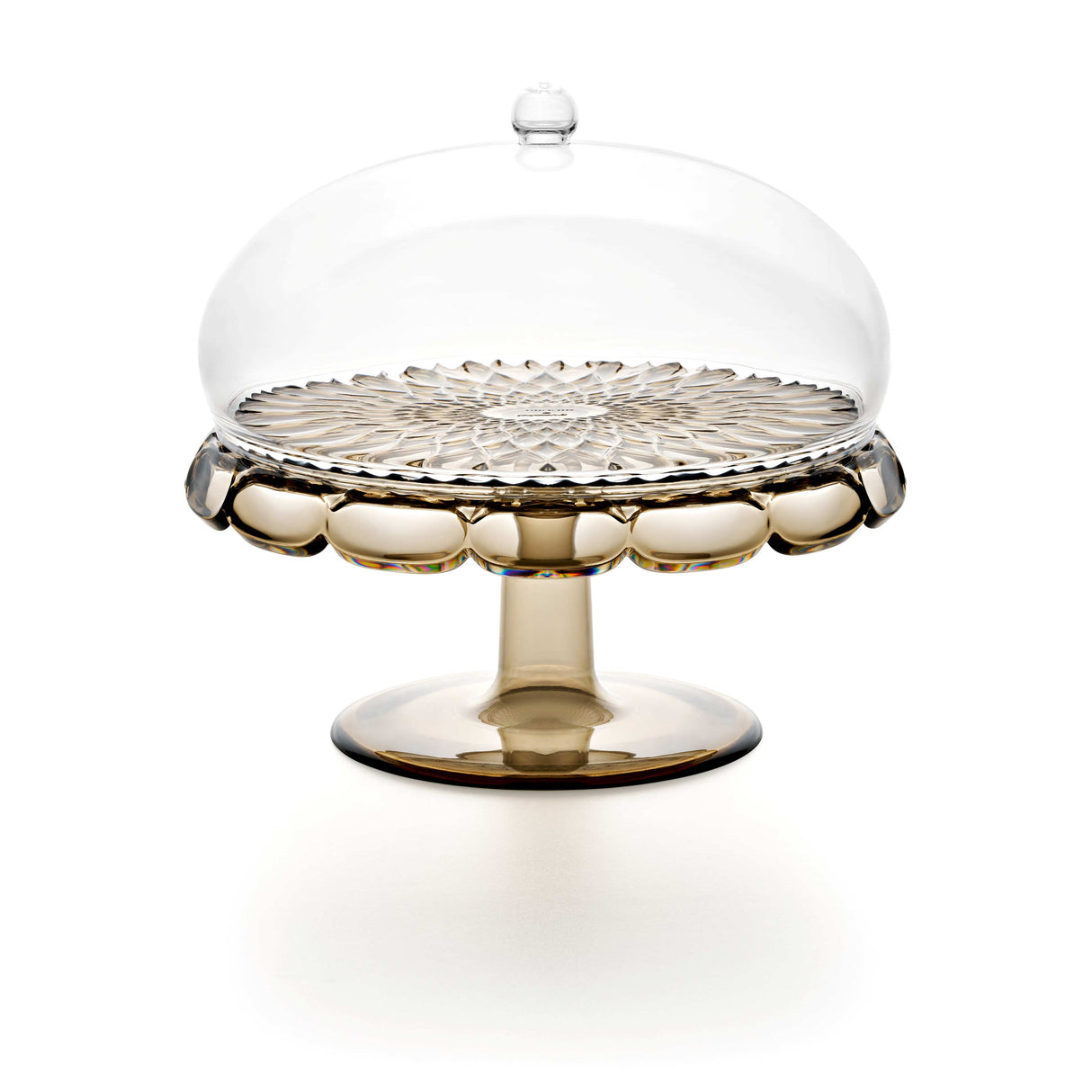 GUZZINI Alzata con Campana Vanity Bio-Based D 30 Cm Humo