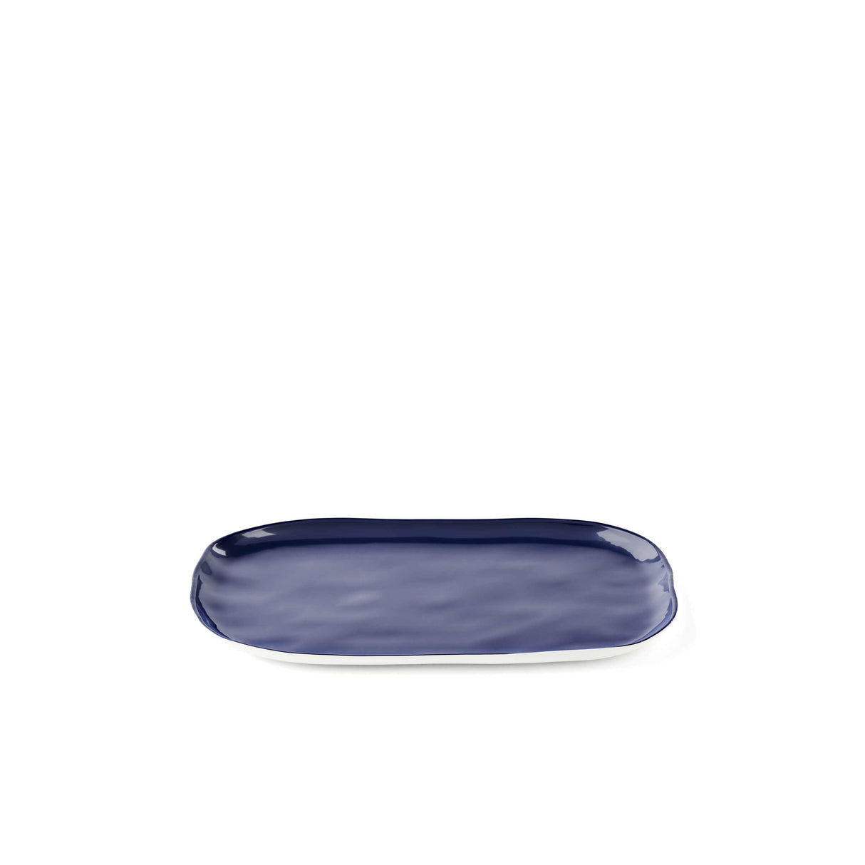 GUZZINI Bandeja S Riviera Melamina 26,5 x 15,5 Cm Azul