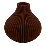 L'Arcolaio Terracotta Vaso Goccia Medio 16,3x16,3x16 cm Vaso Decorativo in Terracotta