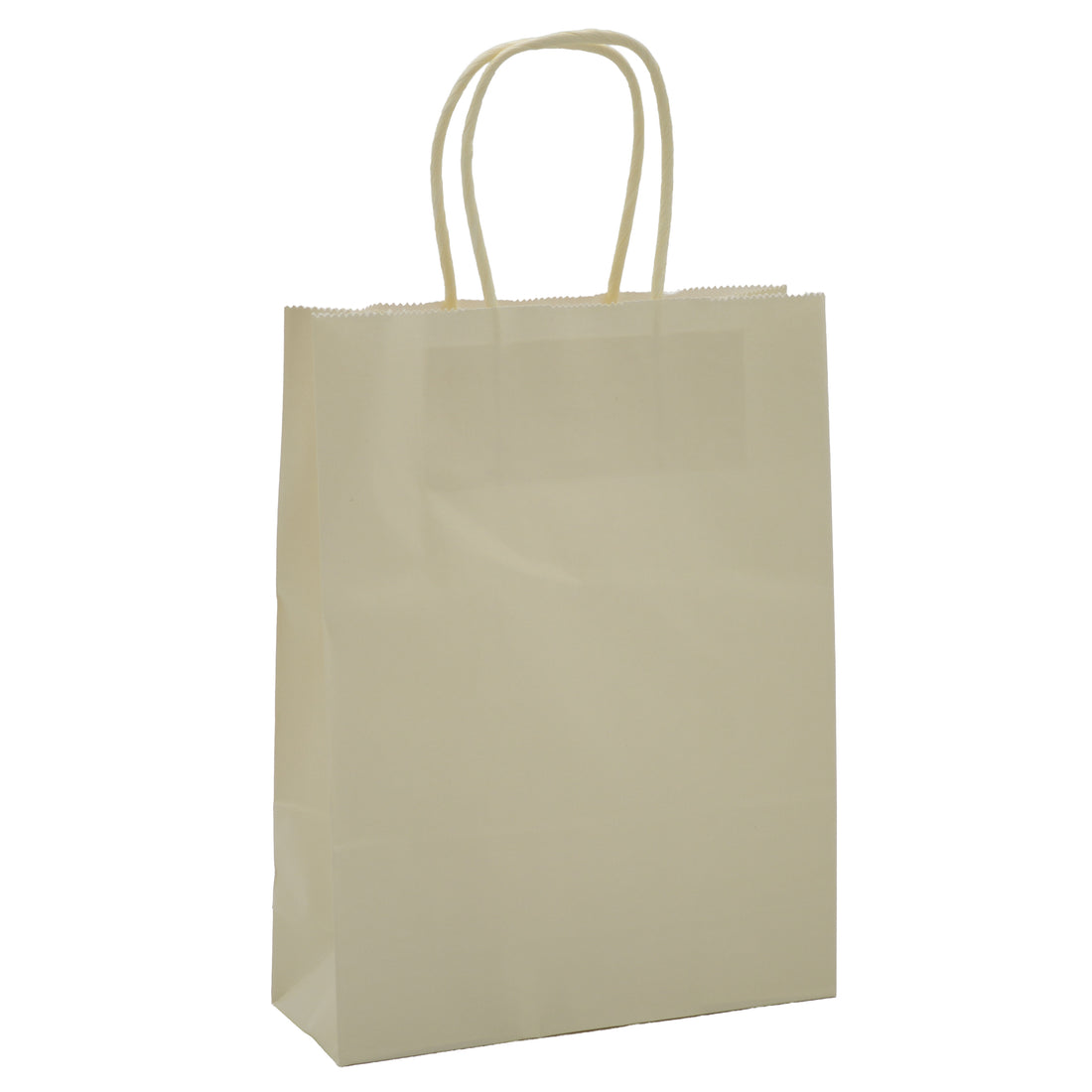 La Arcolaio Shopper Kraft Crema Regalos Navideños 18x7x24 cm Cf 10 pz
