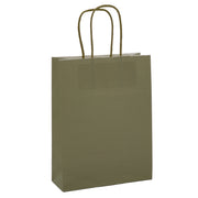 Bolsa Kraft Verde L'Arcolaio Regalos Navideños 18x7x24 cm Caja de 10 pz