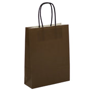 L'Arcolaio Bolsa Kraft Marrón Regalo Navideño 18x7x24 cm Cf 10 pz