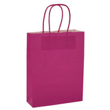 L'Arcolaio Shopper Kraft Fuxia Regali Natalizi 54X14X45 Cm Cf 10 Pz