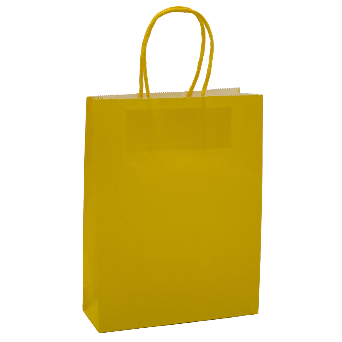Bolsa de Compra L'Arcolaio Kraft Amarilla Regalos Navideños 54X14X45 cm Caja 10 Uds