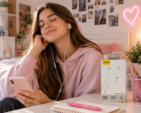 L'Arcolaio AURICOLARI FILO X3C+ TYPE-C IN-EAR BIANCO